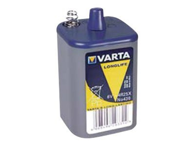 Varta 4 R 25 X 7500mAh Varta (430) 6V Battery 6Volt Blockb