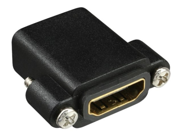 InLineÂ® HDMI Adapter zum Einbau mit Gewinde, HDMI A