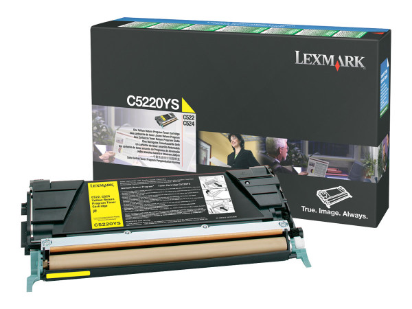 Toner Lexmark C5220YS gelb original