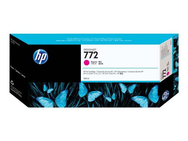 HP CN629A|772 Tintenpatrone magenta, Inhalt 300 ml für