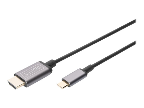 Digitus Digitus USB-C - HDMI Video-Adapterkabel, UHD 4K /