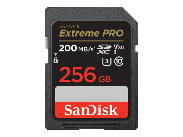 Sandisk SD 256GB 140/200 SDXC EXTREME PRO SDK schwarz,