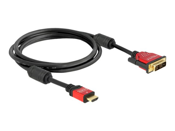 Home Entertainment DeLOCK HDMI - DVI Kabel 1,8m Stecker