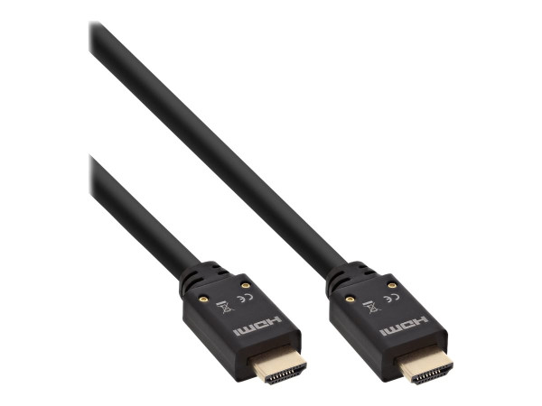 InLine HDMI Aktiv-Kabel, HDMI-High Speed mit Ethernet 10m