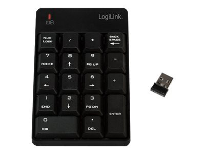 LogiLink Wireless Keypad, USB, DE (ID0120)