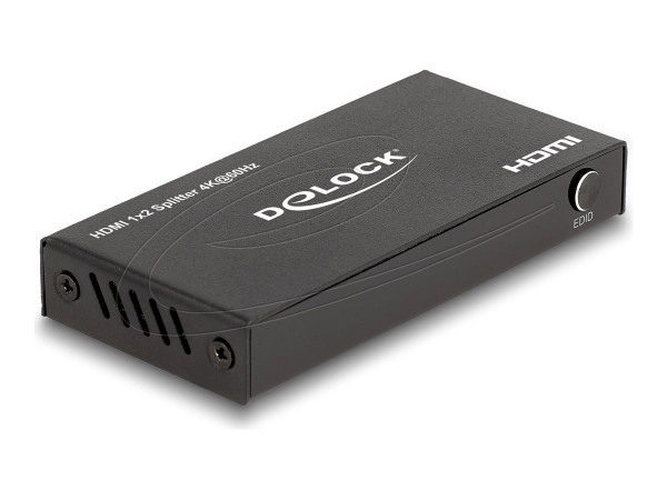 DeLOCK HDMI Splitter 1 x HDMI in zu 2 x HDMI out 4K 60 Hz