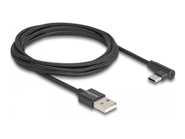 DeLOCK USB 2.0 Kabel, USB-A Stecker > USB-C Stecker