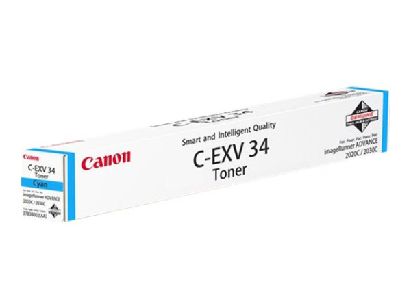 Toner Canon C-EXV34C cyan 3783B002