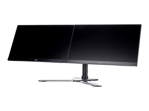 Iiyama DS1002D-B1 Duale Monitorhalterung Monitor zwei