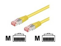 Kabel Patchkabel RJ45 2m CAT5e gelb
