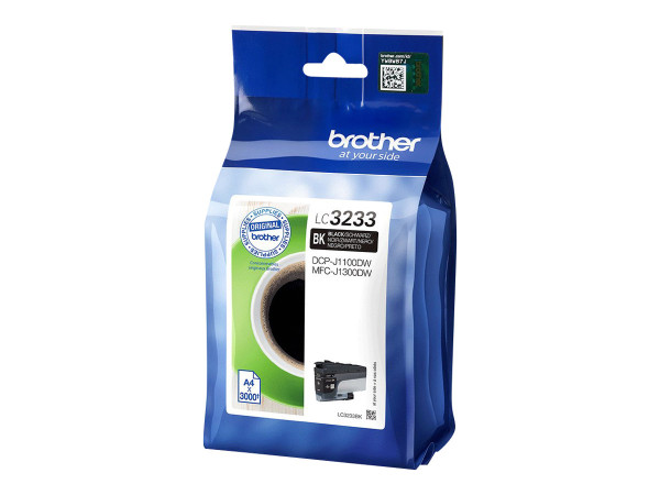 Brother Tinte BK LC3233BK Tinte Schwarz