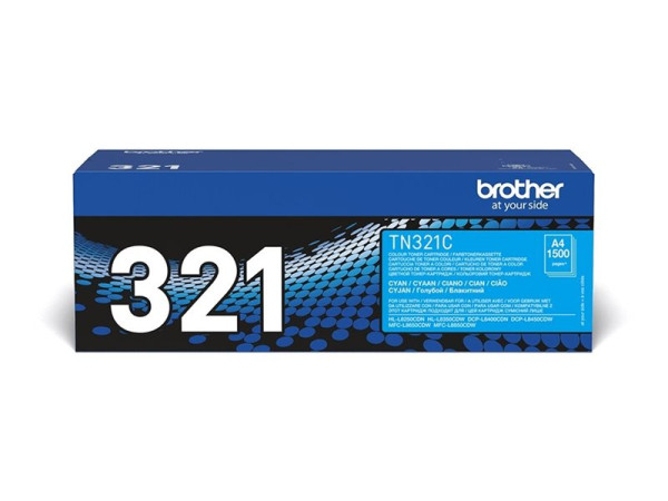 Brother Toner cyan TN-321C für Brother-Drucker Cyan ca.