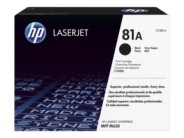 Hewlett-Packard Toner schwarz CF281A 10500-Seiten