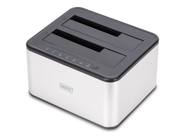 Digitus Dual SATA HDD Docking Station (silber/schwarz, USB