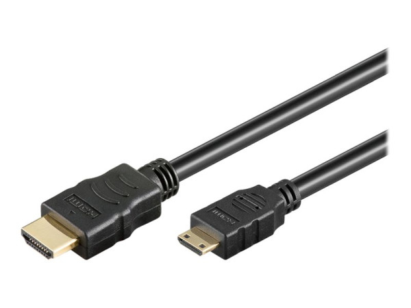 Kabel Monitor miniHDMI St => HDMI St 3,0m