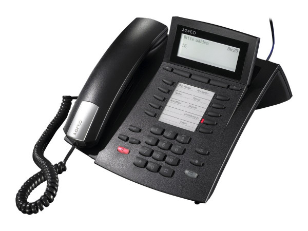 Festnetzprodukte ISDN Agfeo Systemtelefon ST 42, schwarz