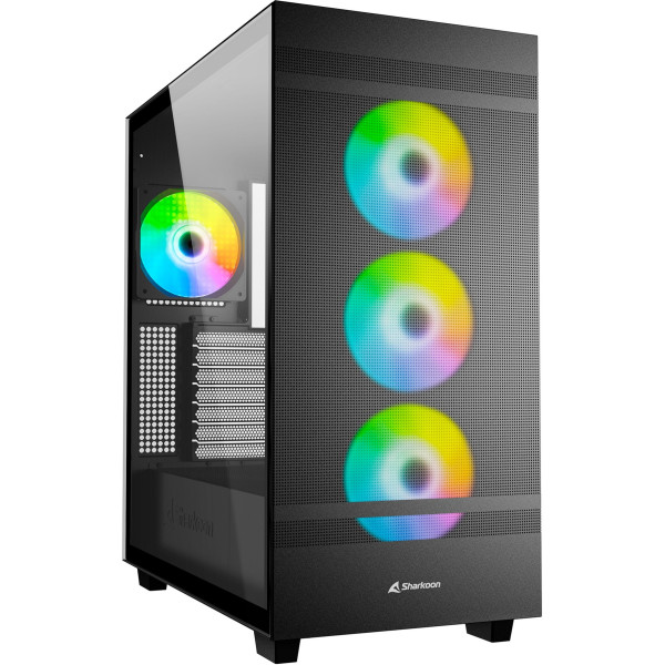 Sharkoon Rebel C50 Black RGB ATX
