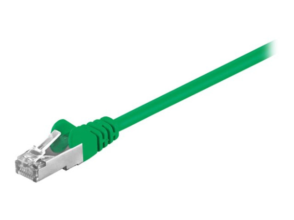 Patchkabel RJ45 SF/UTP Cat5e 0,50m gr?n