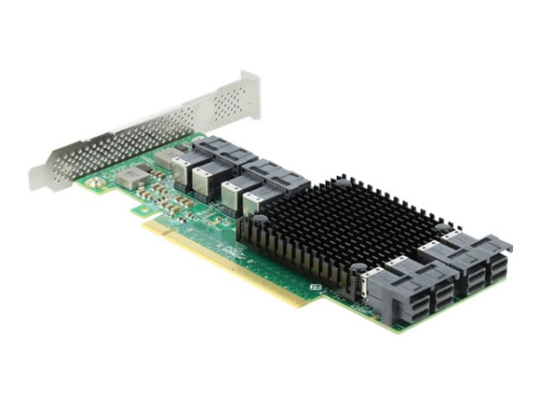 DeLOCK PCIe x16>8x in. SFF-8643 LP | 90504