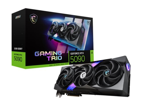 MSI GeForce RTX 5090 32G GAMING TRIO OC (DLSS 4, 3x