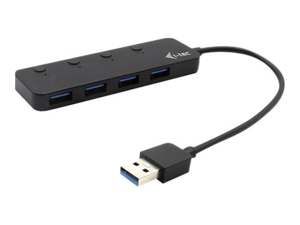 i-tec Metal HUB 4 Port 4x USB fast charg |