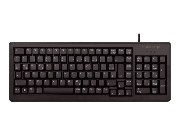 Tas Cherry G84-5200 XS Complete Keyboard schwarz dt. USB/PS2