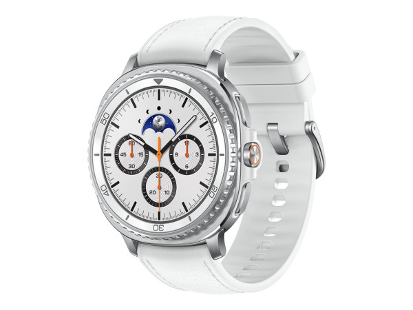 Samsung Galaxy Watch8 Classic (weiß, 46mm, LTE,