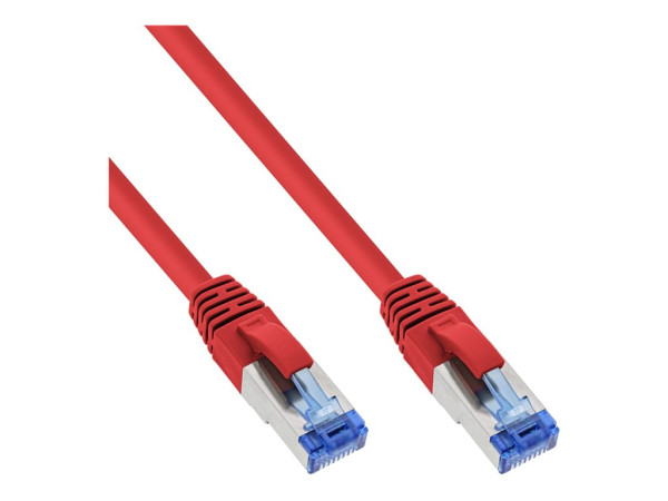 InLine® Patchkabel Cat.6A, S/FTP (PiMf), 5m rot