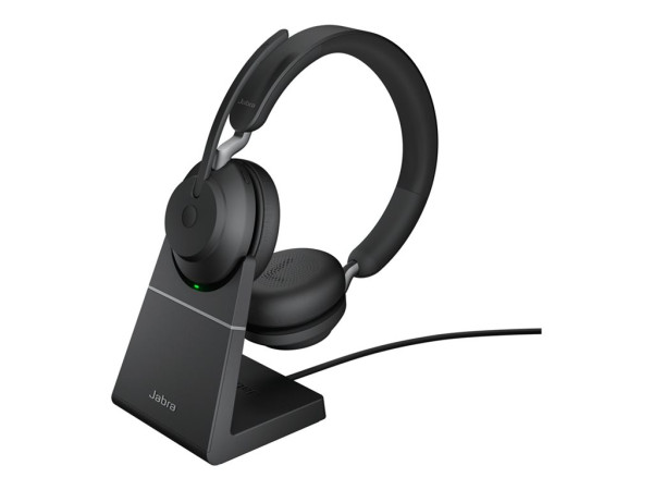 Jabra Evolve2 65 Link380a UC Stereo bk | Stand