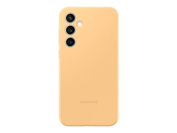 Samsung Silicone Case (orange, Samsung Galaxy S23 FE)