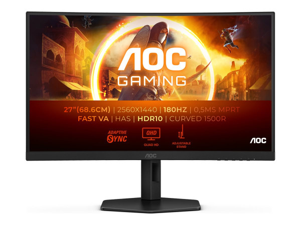 AOC CQ27G4X (68.6 cm (27 Zoll), schwarz (matt), QHD, Fast