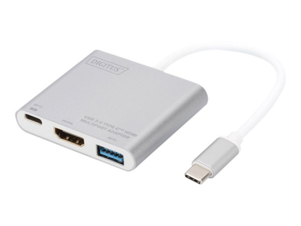 Digitus USB-C HDMI Multiport Adapter | 1x4K HDMI,