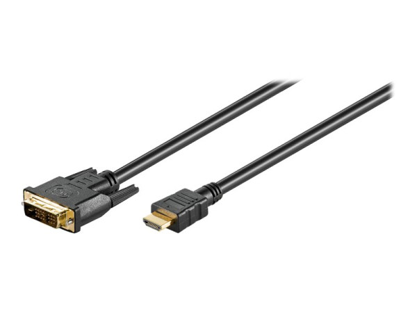 Kabel Monitor DVI-D St => HDMI St 5,00m