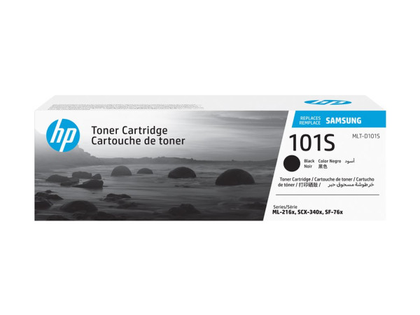 Samsung Toner BK MLT-D101S Retail Toner Schwarz 1500