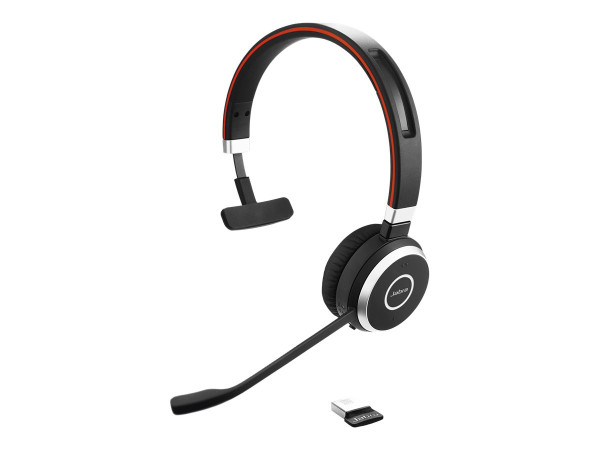 Jabra Evolve 65 SE UC Mono bk Link380a