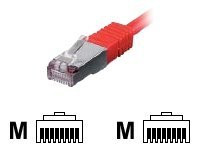 Patchkabel equip RJ45 S/FTP Cat6 1,00m rot (SSTP) PIMF HF