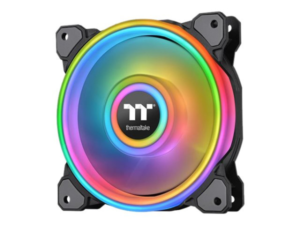 Thermaltake TT Riing Quad 14 RGB PWM bk 140x140x25mm |