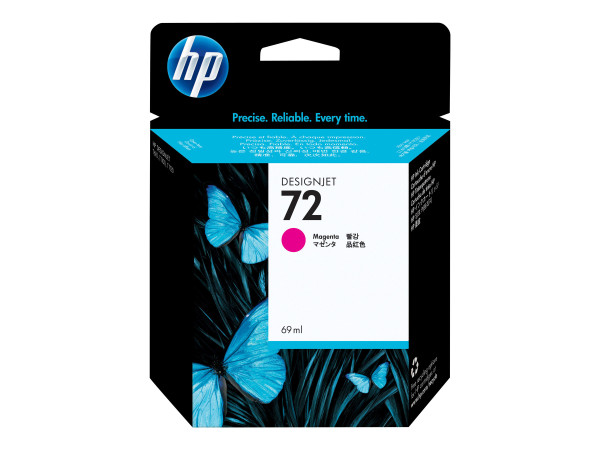 HP C9399A|72 Tintenpatrone magenta, Inhalt 69 ml für HP