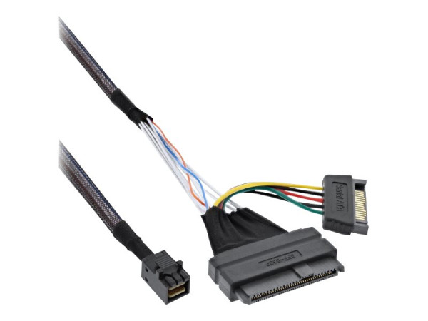 Kabel Inline SFF 8639 -> SFF 8643 0,5m