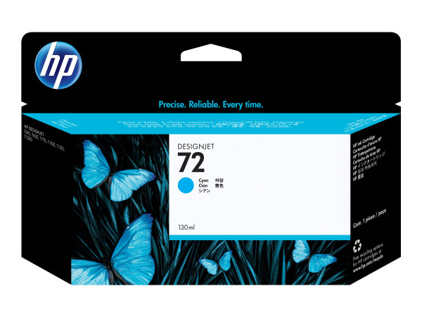 Tinte HP C9371A cyan (No.72)