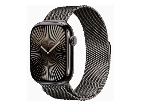 Apple Watch Series 10 (schiefer, Titangehäuse, 46 mm,