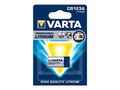 Varta CR 123 A V 1-BL Varta (6205) Varta Professinal Litih