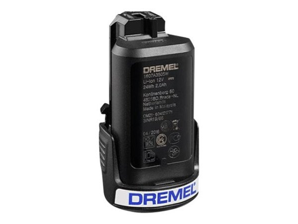 Dremel 12V Lithium-Ionen-Ersatzakku 880 (schwarz, 2 Ah,