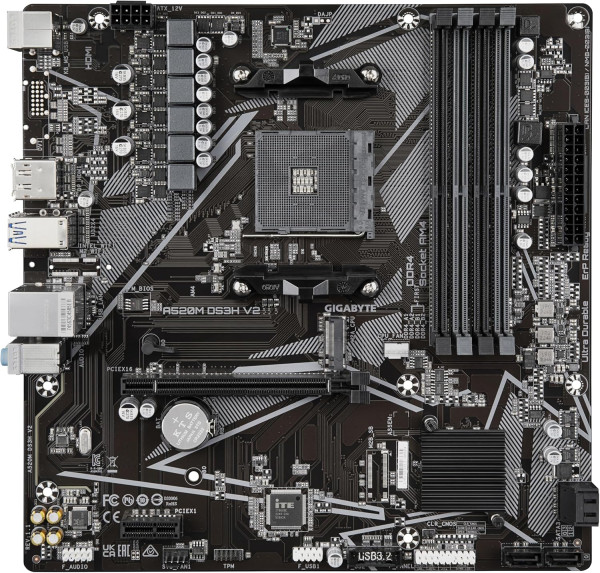 GIGABYTE A520M DS3H V2 A520