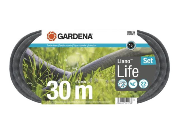 Gardena Gard Textils. Liano Life 1/2", 30 m Set 18457-20