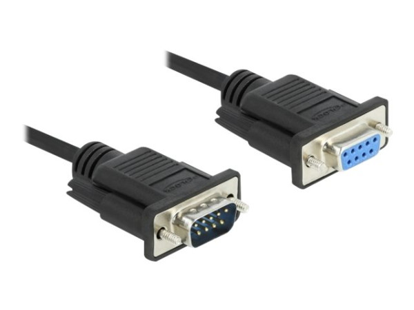 Delock Serial Cable RS-232 D-Sub9 male to female