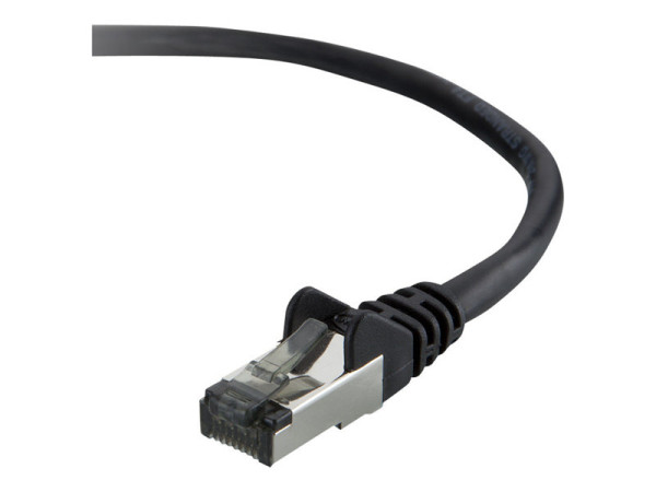 Belkin CAT6 Snagless STP Patchkabel (schwarz) 2M