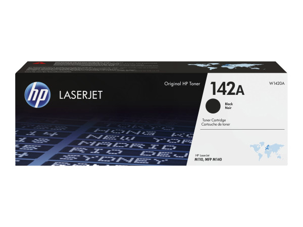 HP Toner W 1420 A schwarz No. 142 A