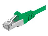 Patchkabel RJ45 F/UTP Cat5e 1,00m gr?n bulk