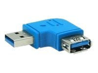 InLineÂ® USB 3.0 Adapter, Stecker A auf Buchse A, links